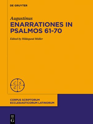 cover image of Enarrationes in Psalmos 61–70